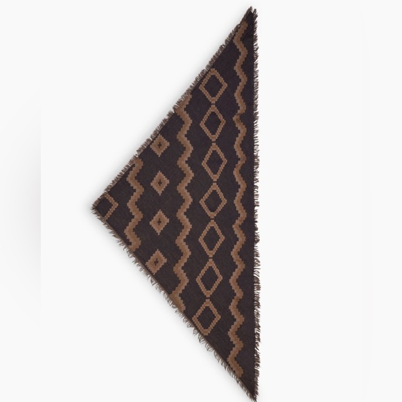 COPY - Wilfred Merino Wool Triangle Scarf - Picture 2 of 4